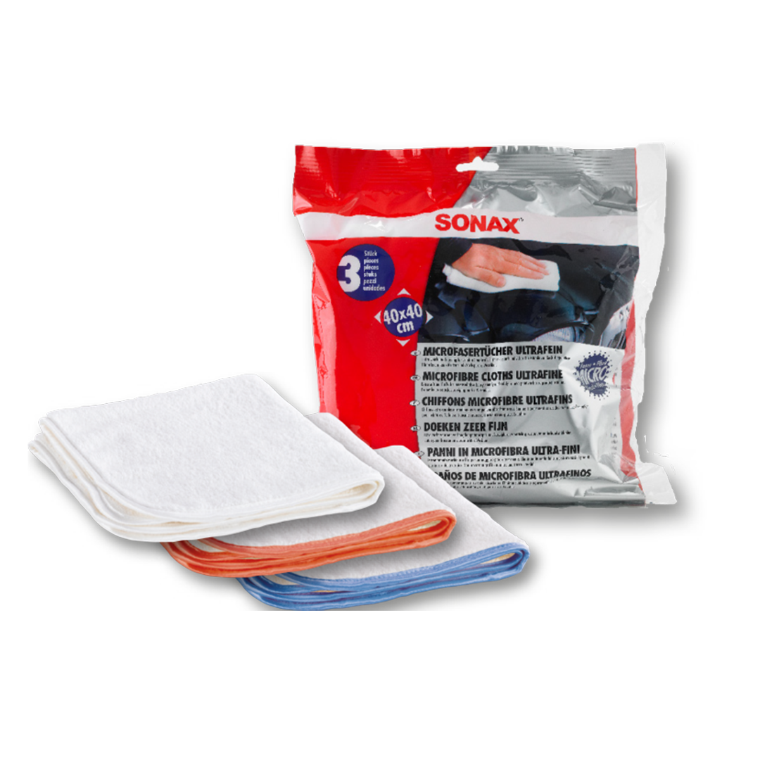 Microfibre Cloth Ultrafine 3PC