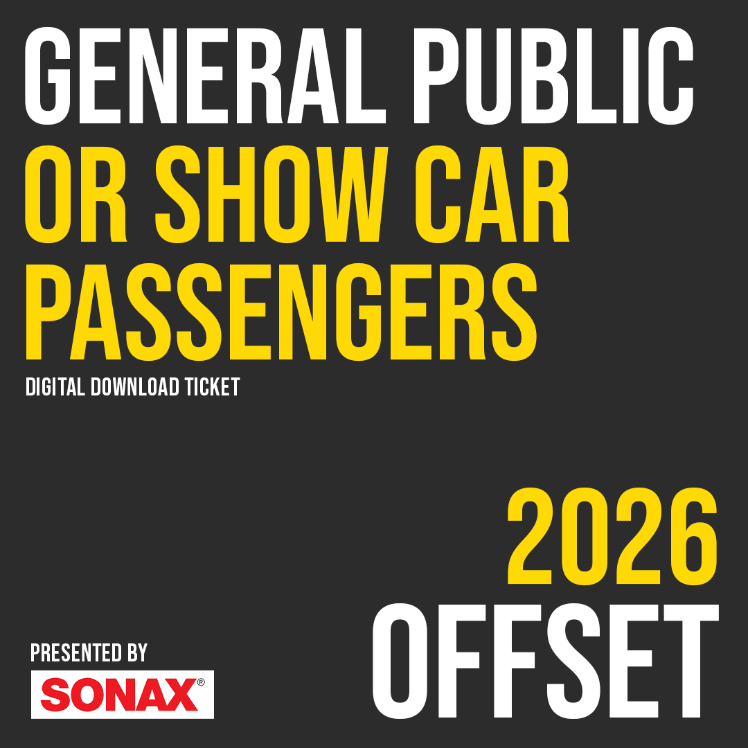 General Public or Show Car Passenger