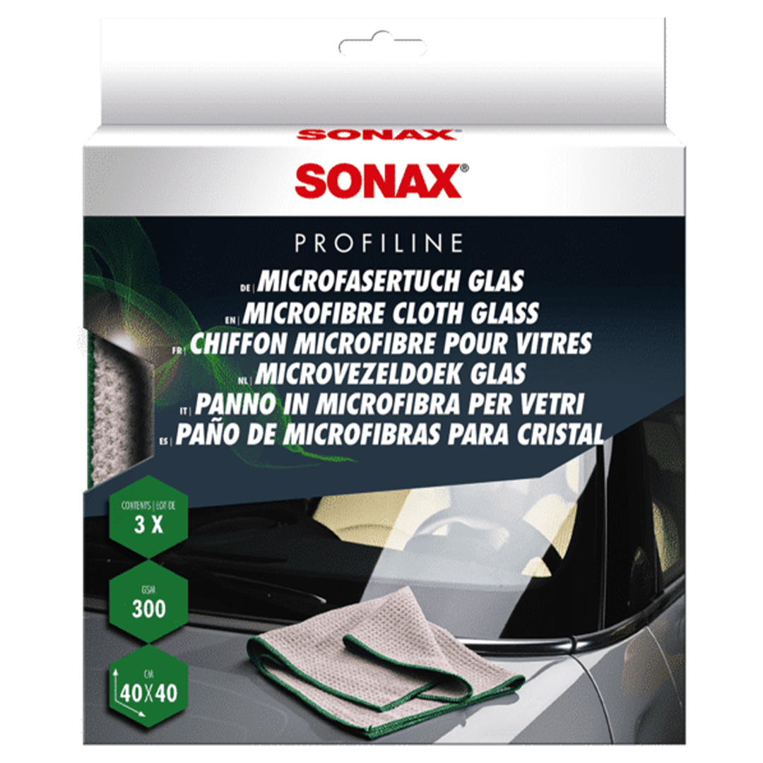 Microfibre Glass Cloths 3pc